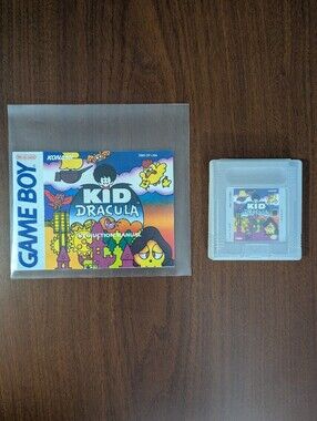 Kid Dracula For Game Boy With Manual